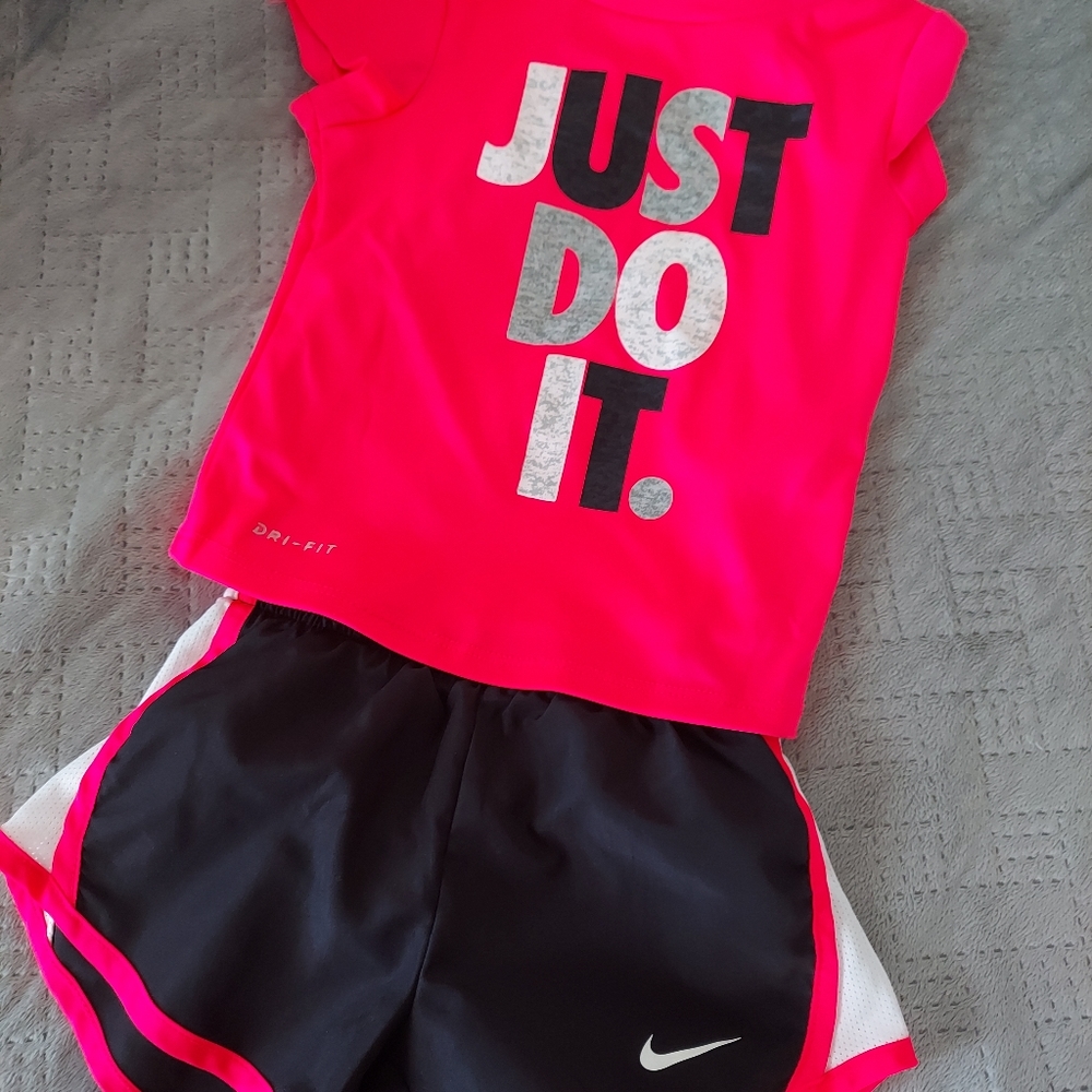 3T Nike Drifit Shirt/Short Set